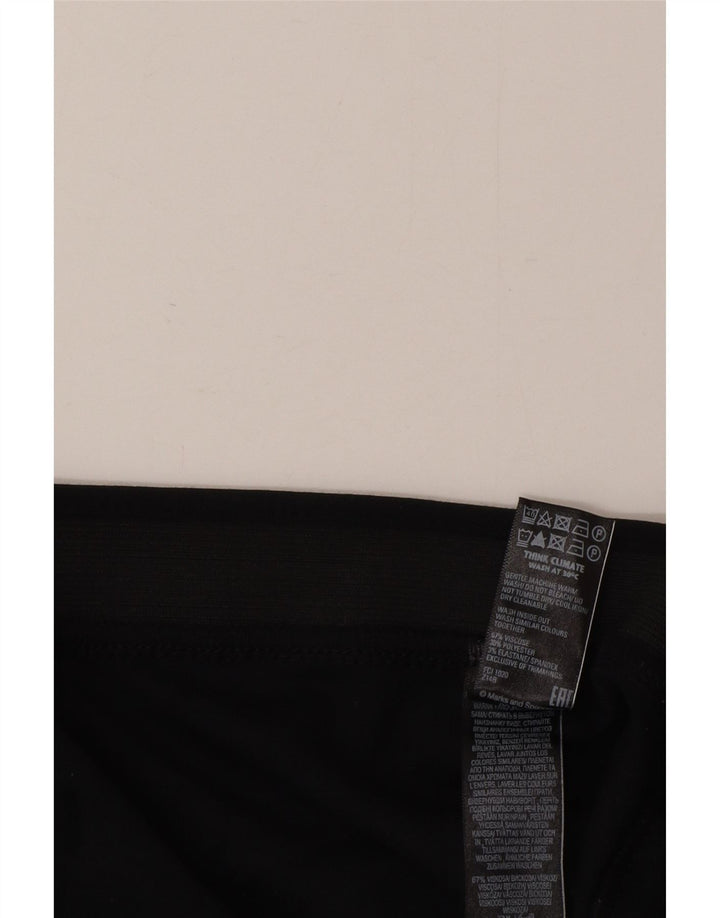 Marks & Spencer Pantalon de survêtement pour femme UK 20 2XL Noir Viscose