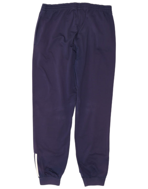 Adidas Pantalon de survêtement pour homme UK 42/44 Large Bleu marine Polyester