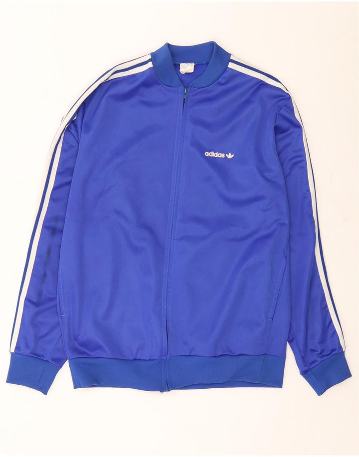 Adidas Veste de survêtement pour homme Grand Bleu Polyester