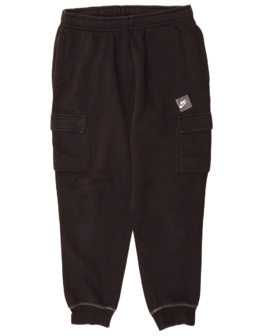 Pantalon de survêtement Nike Cargo Graphic pour homme en coton noir moyen