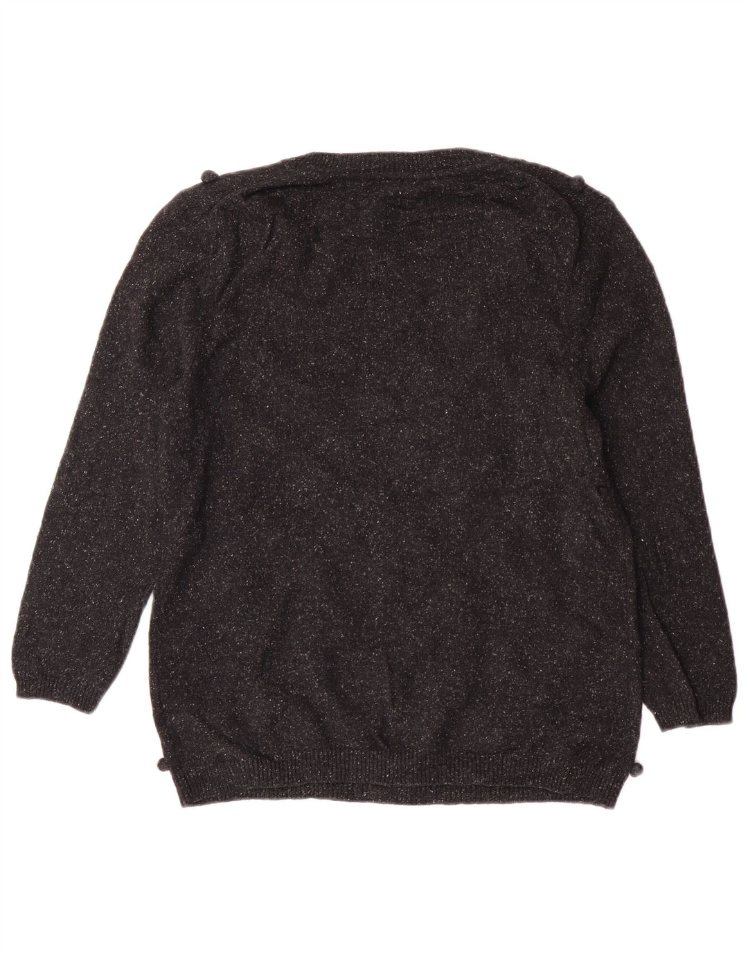 Hobbs Pull col bateau pour femme UK 14 Medium Noir Laine Classique