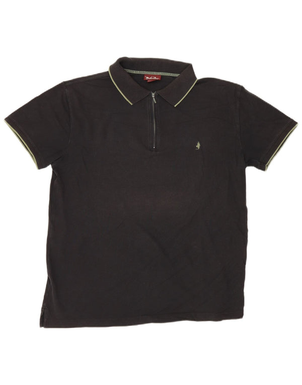 Marlboro Classics Polo Homme 3XL Noir Coton