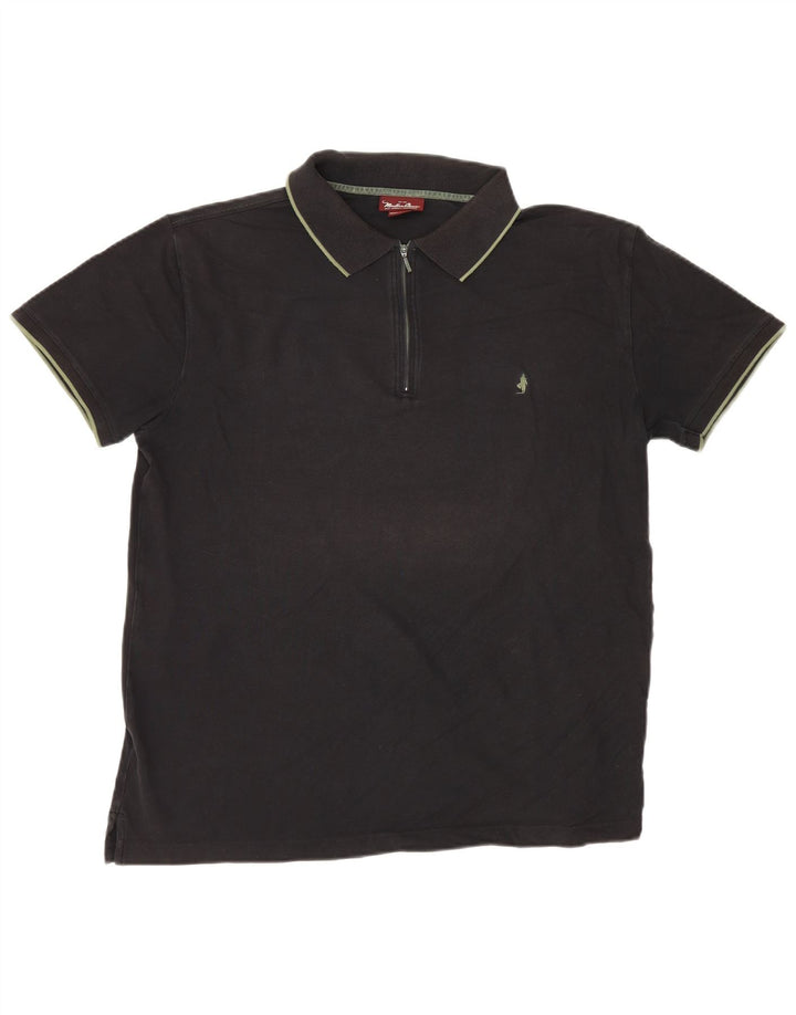 Marlboro Classics Polo Homme 3XL Noir Coton