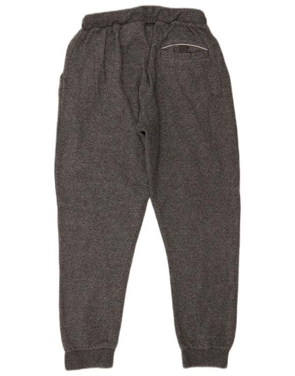 Ellesse Pantalon de survêtement pour femme Joggers UK 16 Large Gris Moucheté Coton