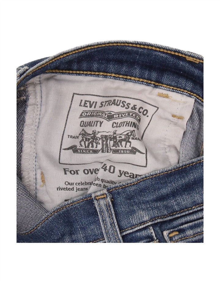 LEVI'S Womens Denim Shorts W27 Small Blue Cotton