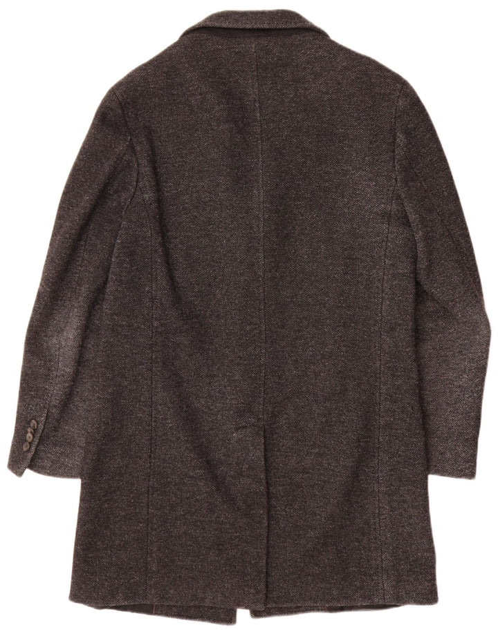 Massimo Dutti Manteau Homme EU 48 Gris Moyen