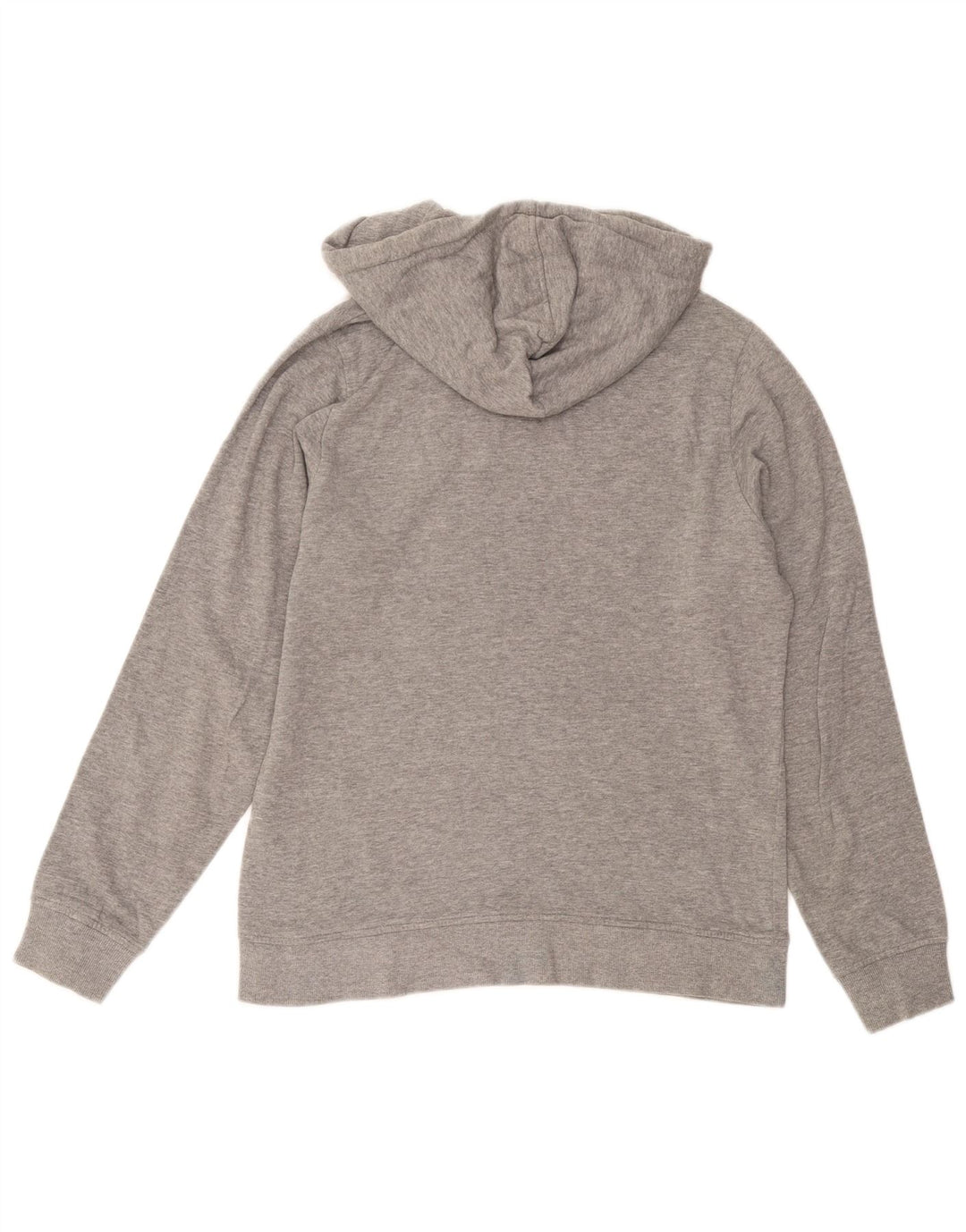 JACK & JONES Pull à Capuche Graphique Homme Gris Moyen Coton