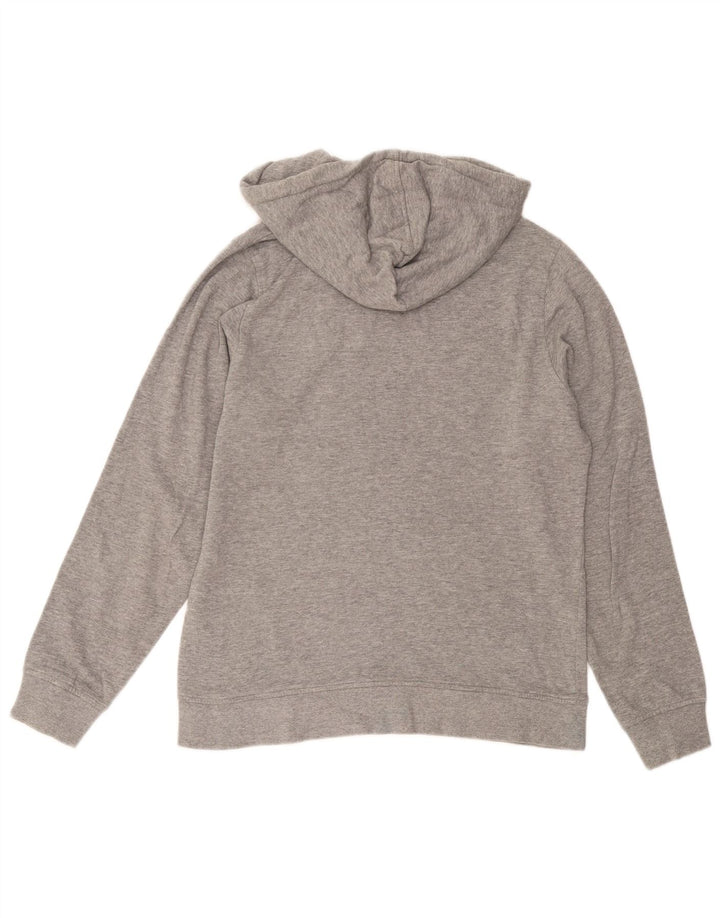 JACK & JONES Pull à Capuche Graphique Homme Gris Moyen Coton