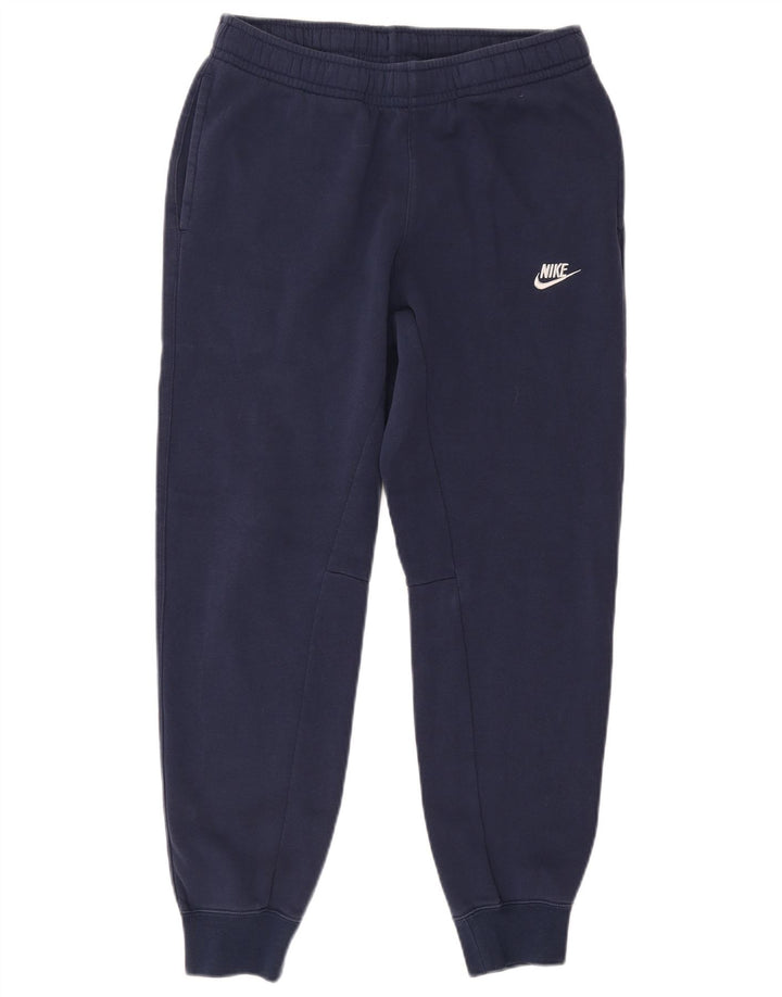 Nike Pantalon de survêtement pour homme en coton bleu marine moyen
