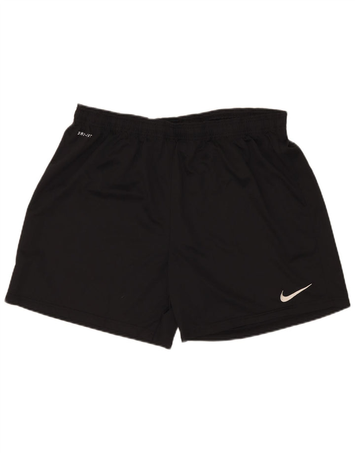 Nike Short de sport Dri Fit pour homme XL Noir Polyester