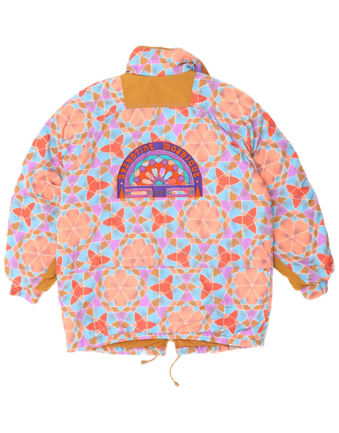 SILVY Veste coupe-vent surdimensionnée pour femme IT 42 Medium multicolore