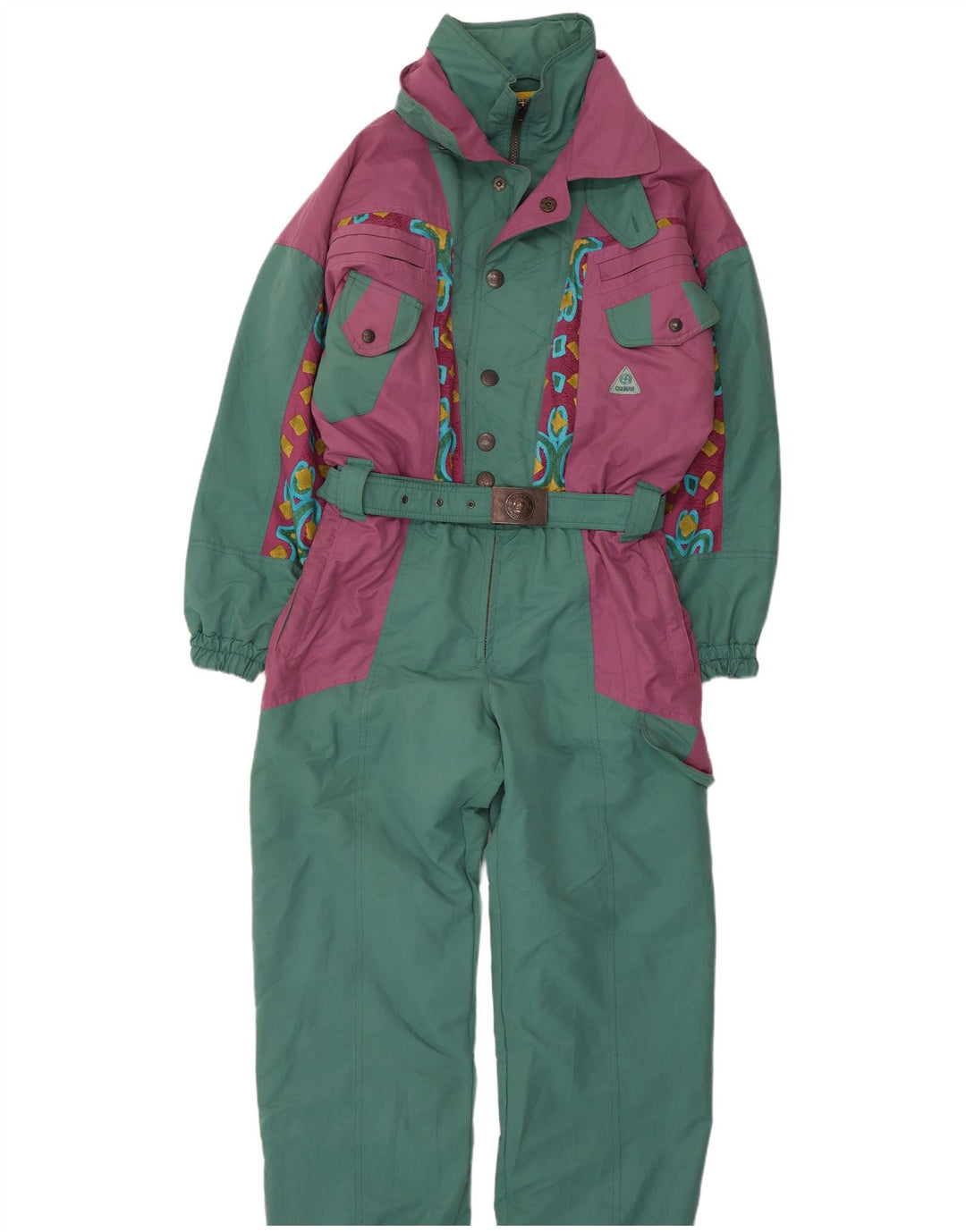 Colmar Combinaison de Ski Homme IT 48 Vert Moyen Colourblock