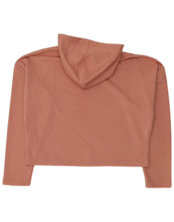 PUMA Pull à capuche surdimensionné pour femme UK 12 Rose moyen