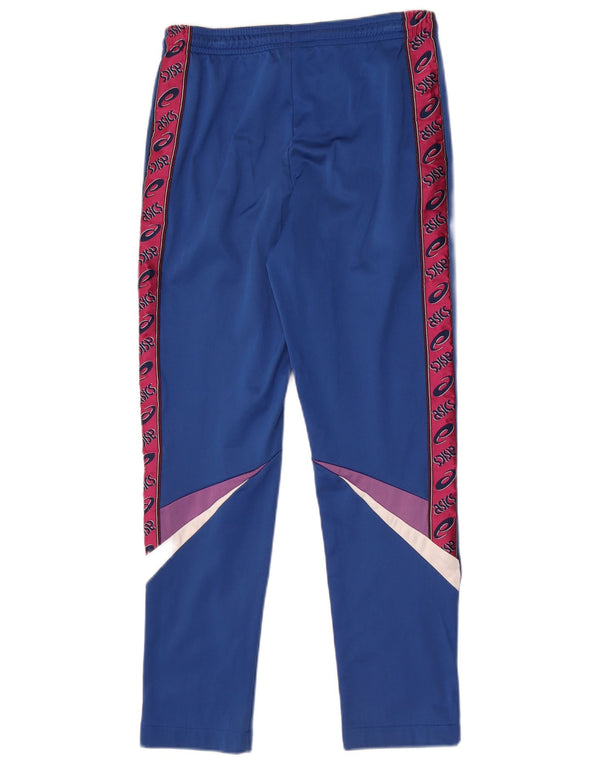 Asics Pantalon de Survêtement Graphique Homme Bleu Moyen Colourblock