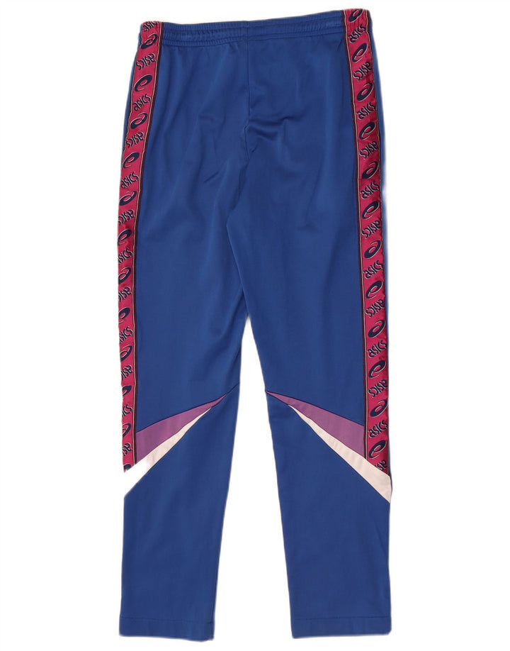 Asics Pantalon de Survêtement Graphique Homme Bleu Moyen Colourblock