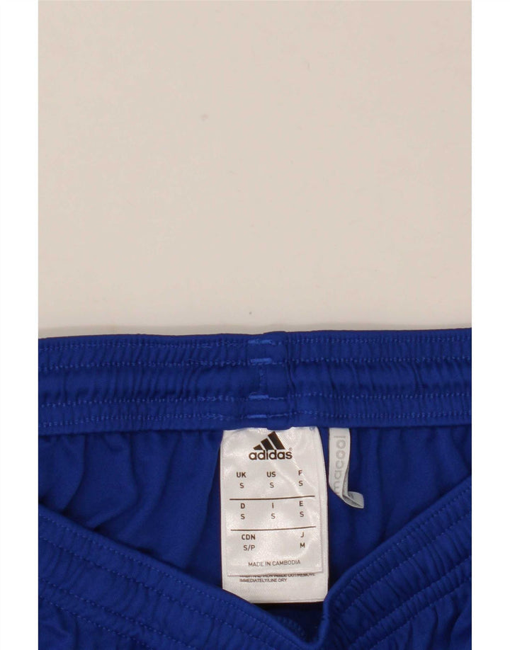 Adidas Short de sport Climacool pour homme, petit, bleu, polyester