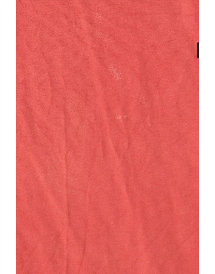 DONDUP T-Shirt Homme Rose Moyen Coton