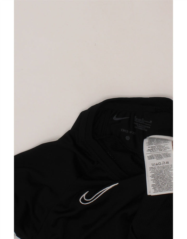 NIKE T-shirt Dri Fit pour garçon 10-11 ans Noir moyen colour block