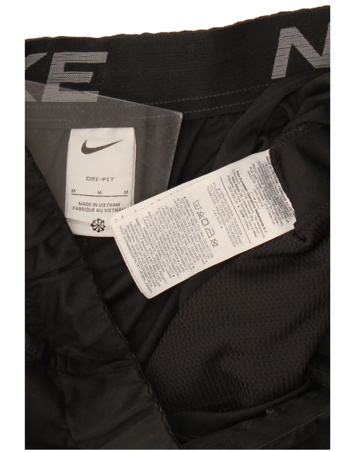 Nike Short de sport Dri Fit pour homme en polyester noir moyen
