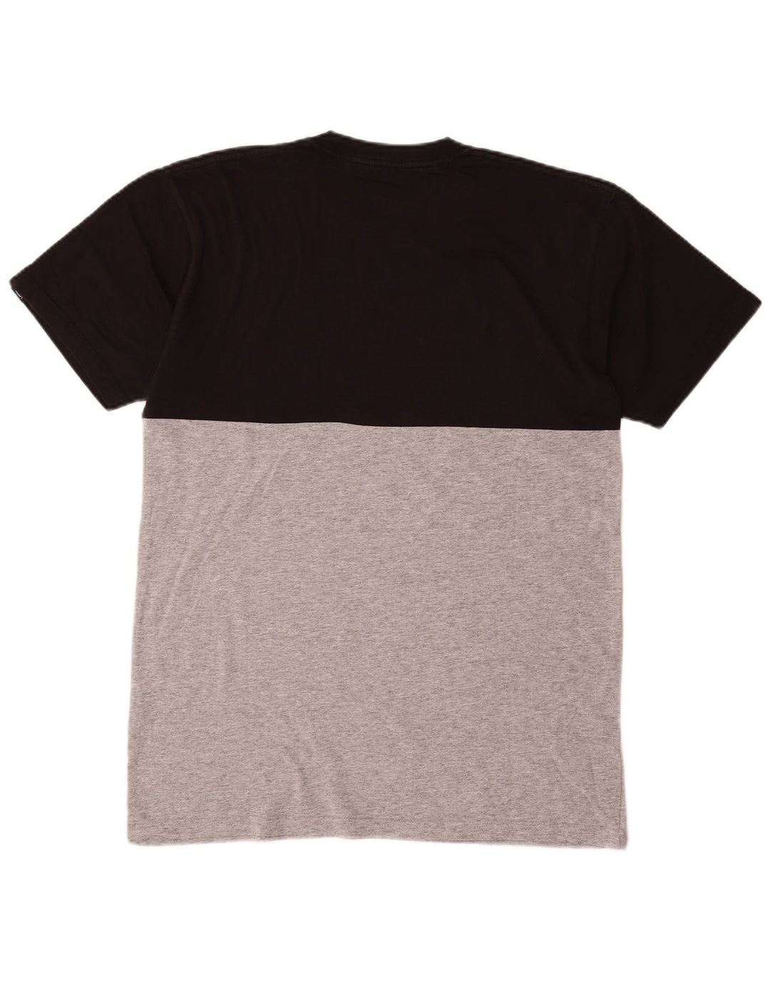 Vans T-shirt coupe classique pour hommes, noir moyen, colour block