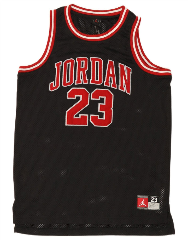 Jordan Débardeur graphique pour garçon 13-14 ans XL Noir Polyester