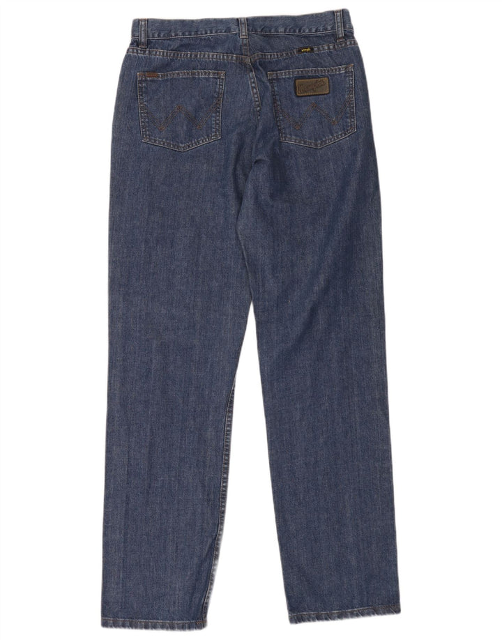 Wrangler Jean droit homme W34 L33 bleu coton