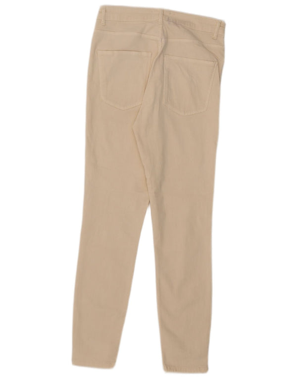 Zara Jean skinny pour femme EU 42 Large W32 L27 Beige
