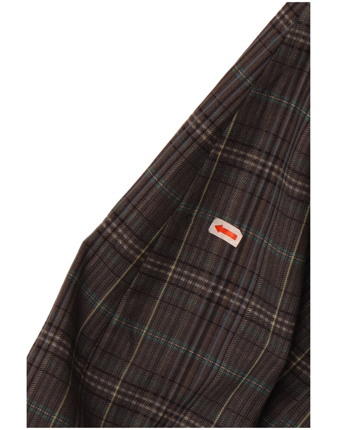 Gianluca Lorenzi Veste blazer à 2 boutons pour homme IT 56 3XL Gris à carreaux en laine