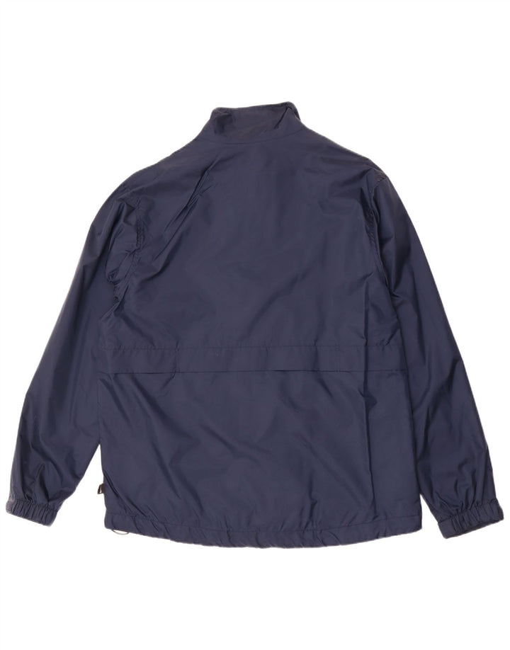Nike Veste de pluie pour homme UK 38 Medium Bleu marine Nylon