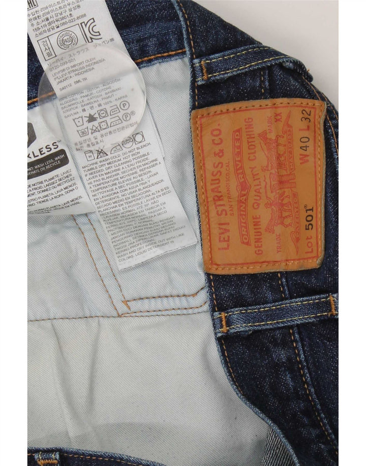 Levi's Jean Droit 501 Homme Bleu W40 L32 Coton