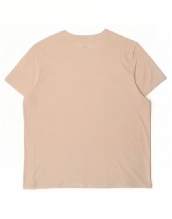 Lacoste T-Shirt coupe régulière pour hommes, taille 9 4XL, coton blanc