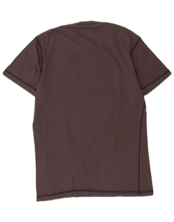 Hard Rock Cafe Mens London Graphic T-Shirt Top Small Grey Cotton