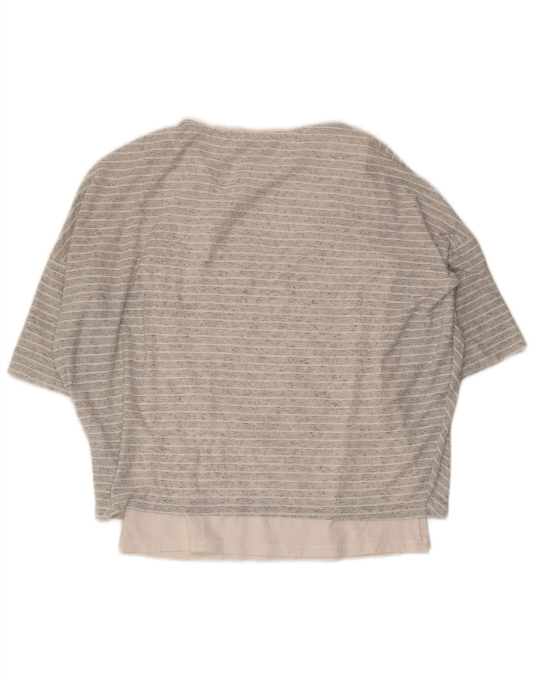 PHASE EIGHT Chemisier coupe ample pour femme UK 10 Petites rayures grises