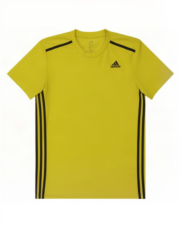 Adidas Homme Climacool T-Shirt Haut Jaune Moyen Polyester