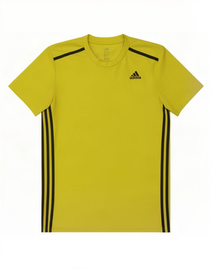 Adidas Homme Climacool T-Shirt Haut Jaune Moyen Polyester
