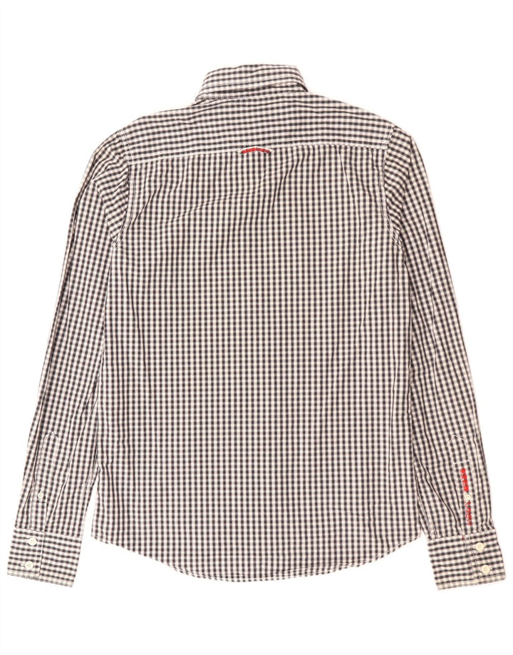 Superdry Chemise Homme Medium Black Gingham Cotton