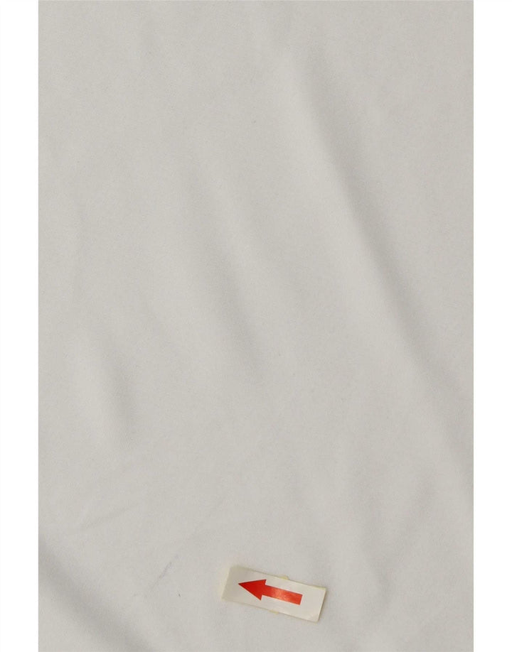Nike T-shirt Dri Fit pour homme en polyester color block blanc moyen
