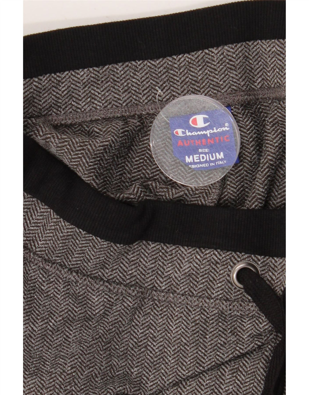 Champion Pantalon De Survêtement Femme Joggers Gris Moyen Herringbone