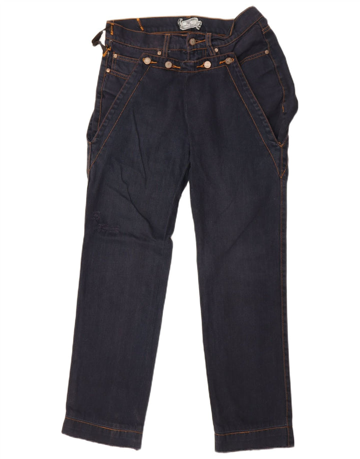 Frankie Morello Jean droit femme W30 L30 bleu marine