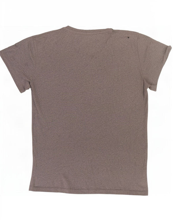 Calvin Klein Jeans T-shirt graphique pour homme en coton moucheté grand gris