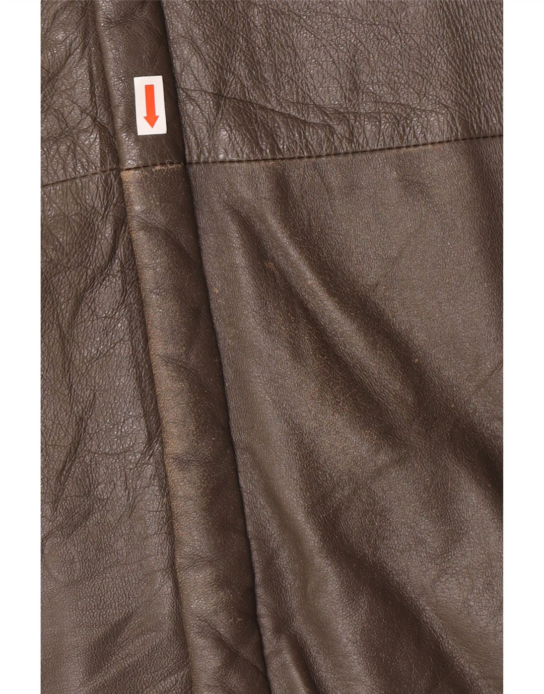 Veste en cuir militaire vintage pour hommes IT 56 3XL Cuir gris