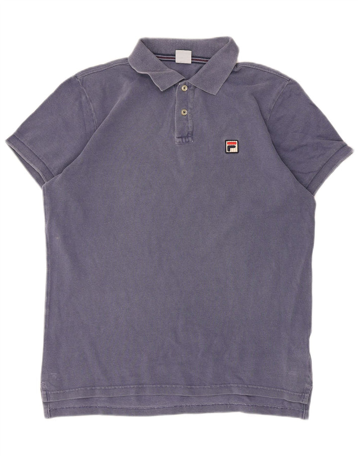 Fila Polo Homme IT 58 Bleu Moyen Coton