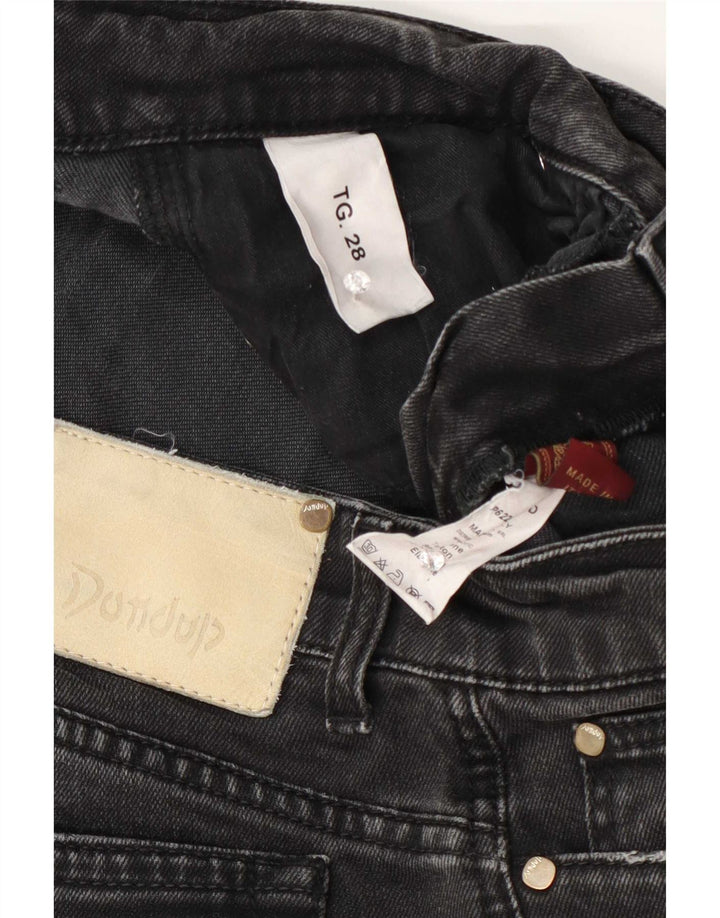 Dondup Jean slim effet vieilli pour femme W28 L31 en coton noir