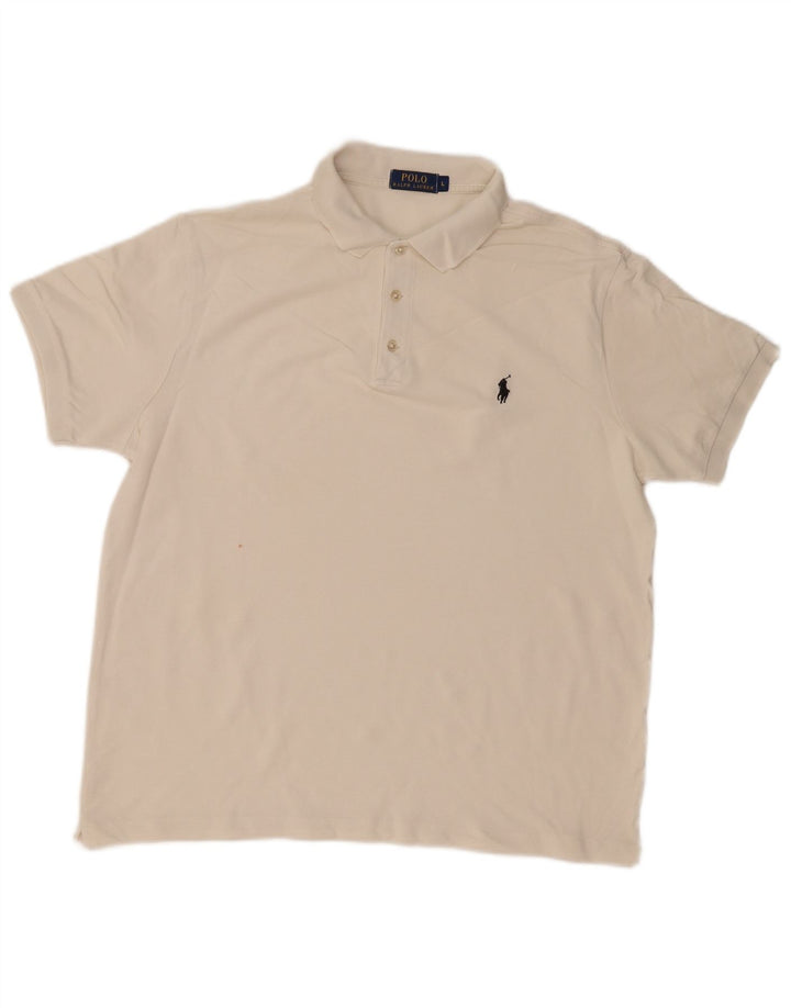 Polo Ralph Lauren Polo Homme Grand Blanc Classique