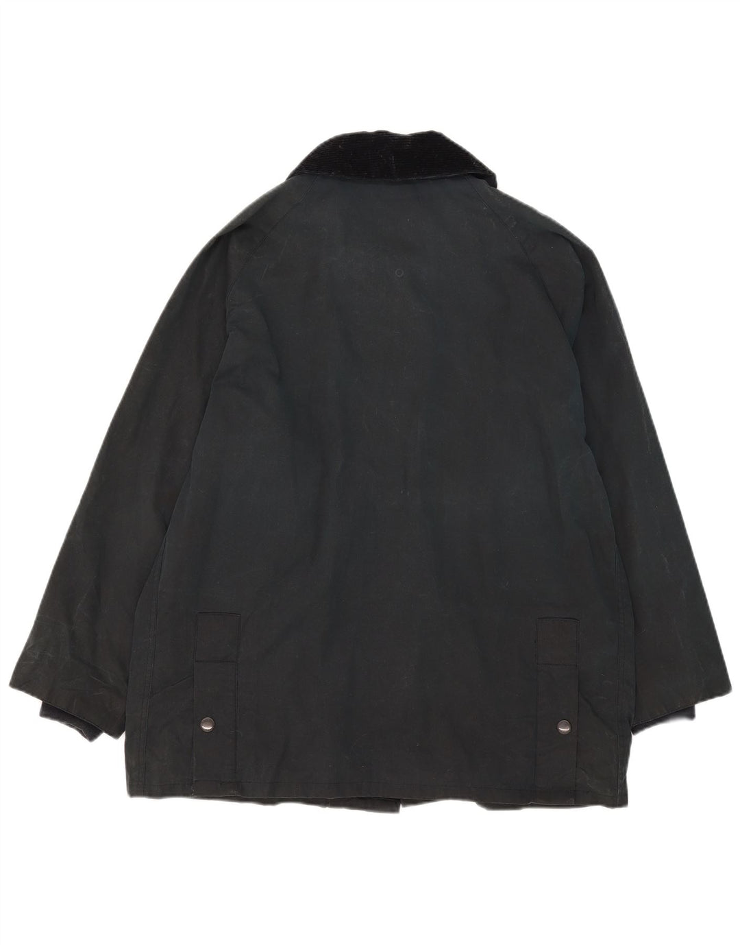 Zara Veste en coton ciré pour homme UK 38 Coton bleu marine moyen