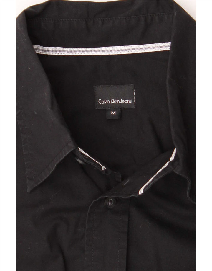 Calvin Klein Jeans Chemise Homme Coton Noir Moyen