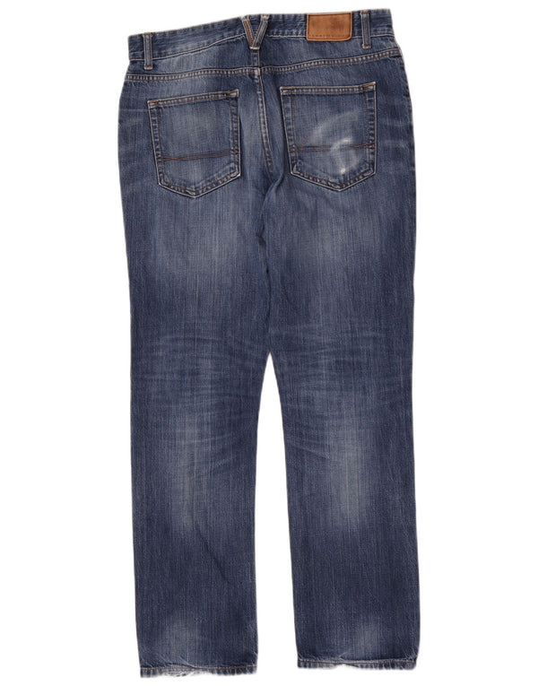Tommy Hilfiger Jean droit homme W33 L32 bleu coton