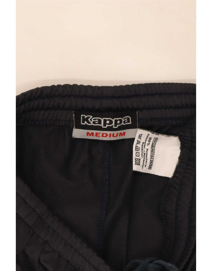 Kappa Pantalon De Survêtement Homme Noir Moyen Polyester Colorblock