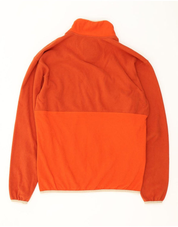 COLUMBIA Veste Polaire Homme UK 38 Orange Moyen Polyester