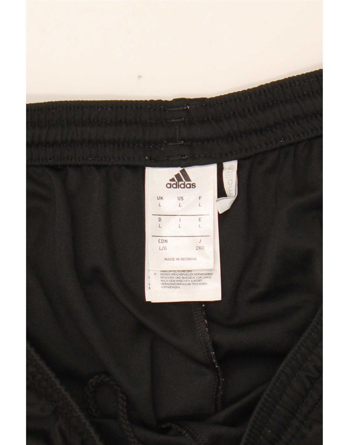 Adidas Short de sport Climalite pour homme, grand, noir, polyester
